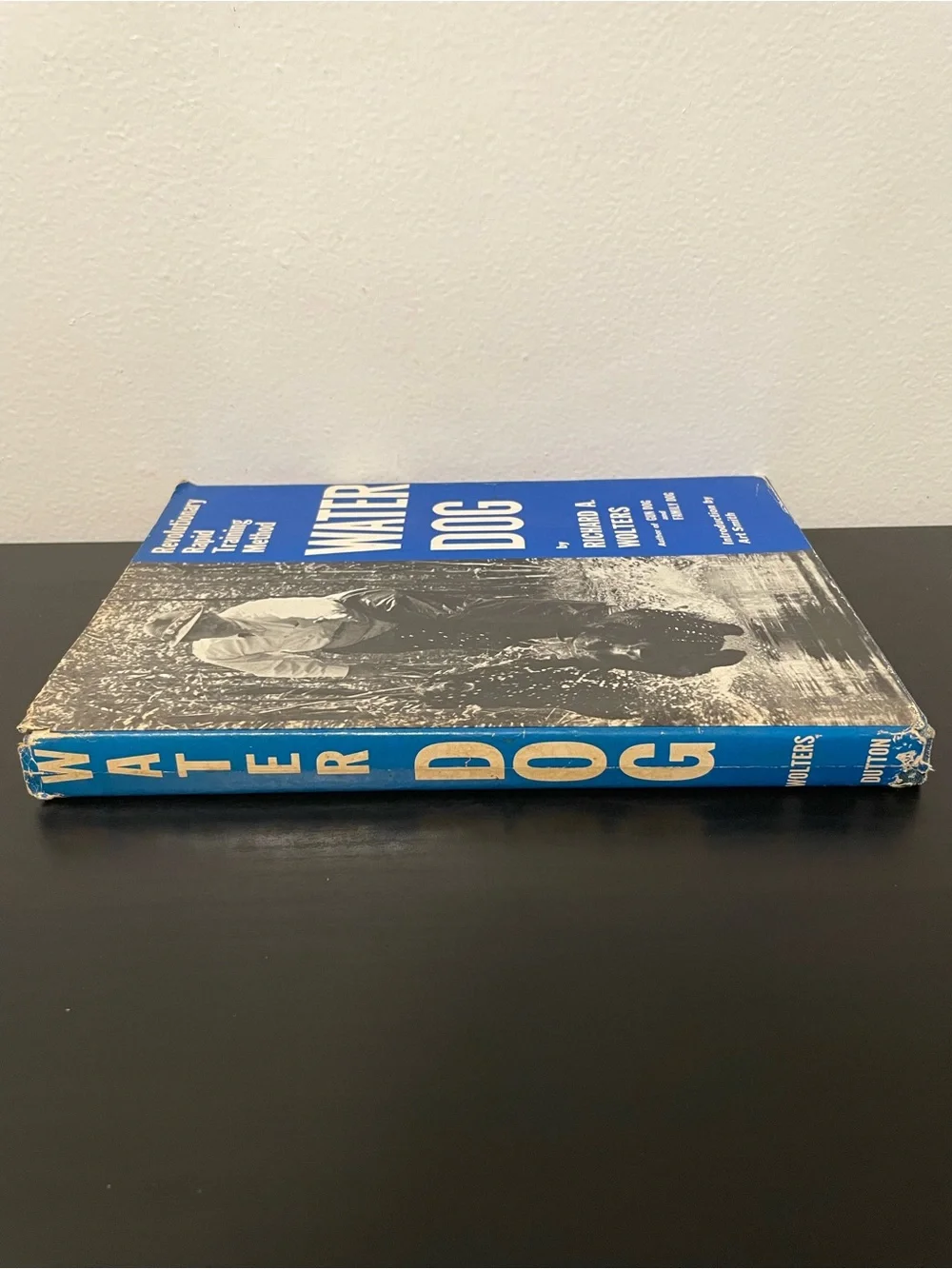 Water Dog Richard A Wolters Book Hardcover Rapid Training Method Vintage 1973